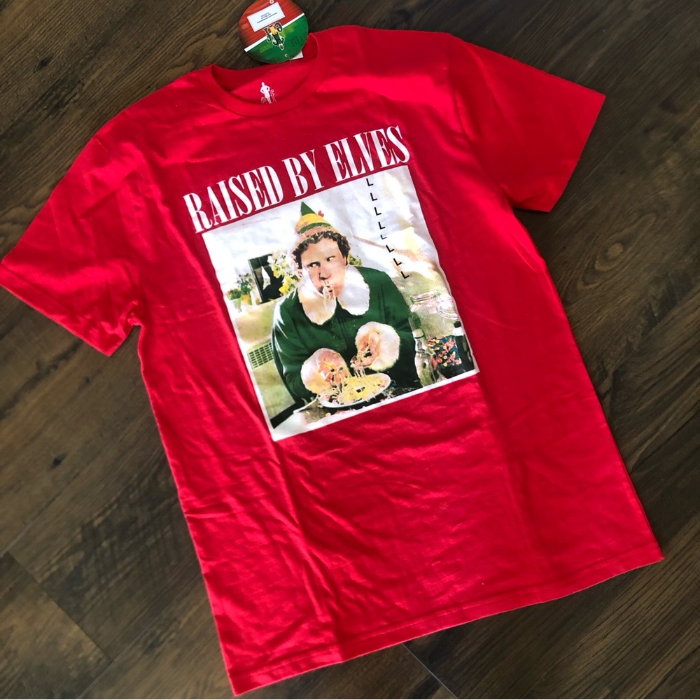 Buddy Elf Christmas tshirt. New sz Large - Picture 1 of 4